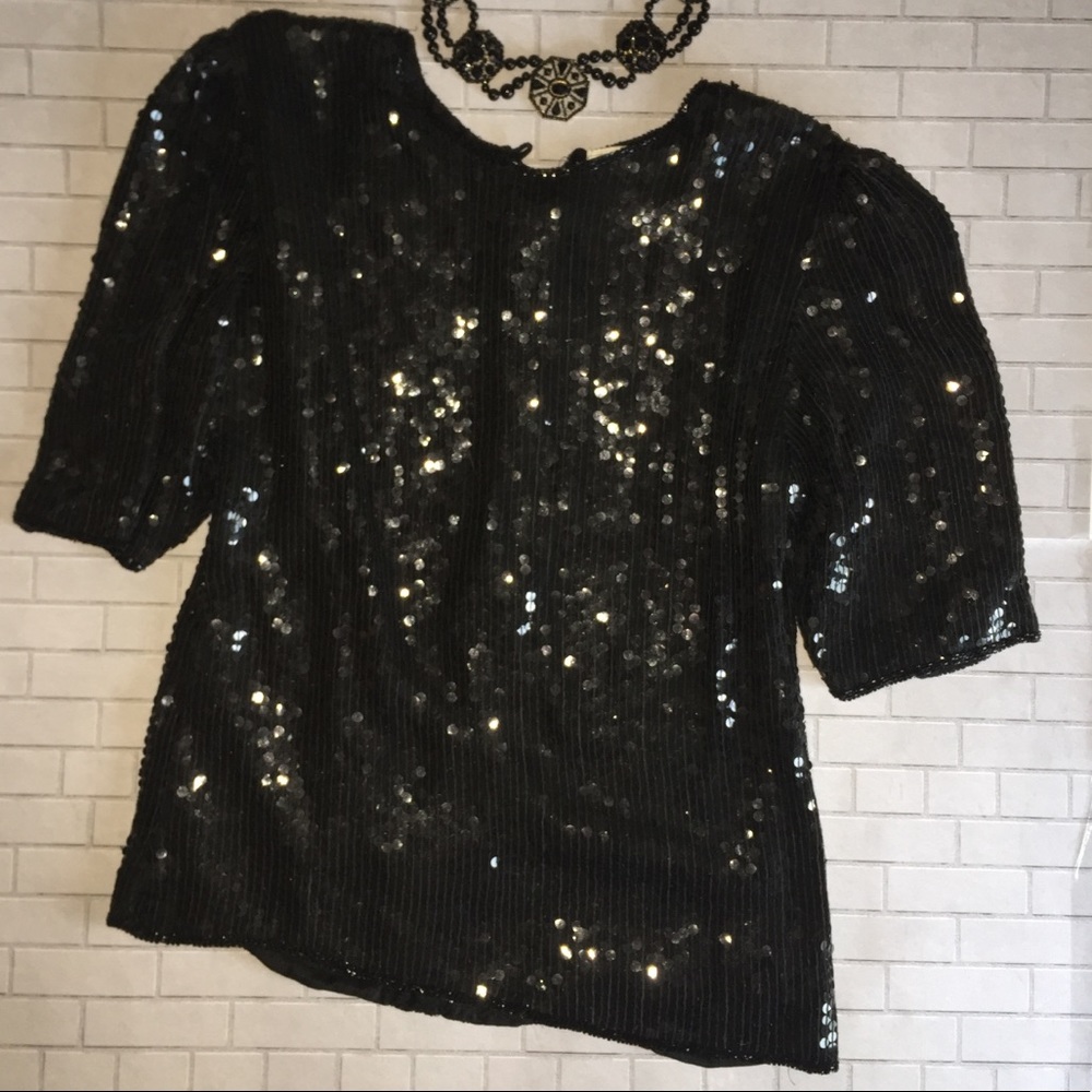 Vintage sequin too